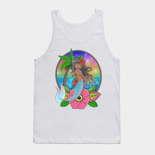 Tropical mermaid Tank Top